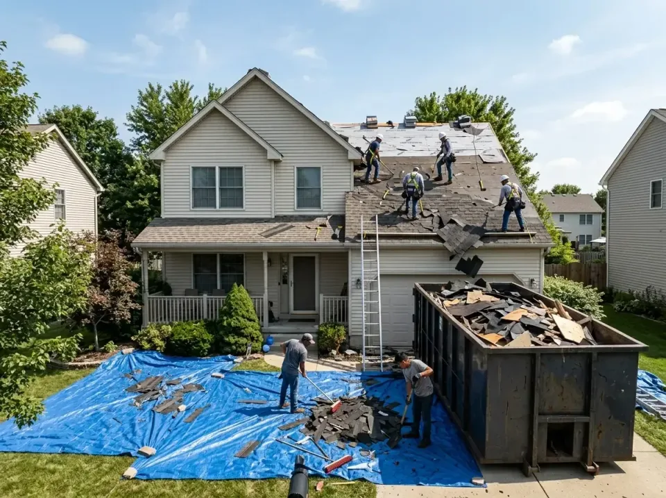 roof-replacement-debris-remova-004 — frequently asked questions, Cheapest Dumpster Rentals in Avon, IN